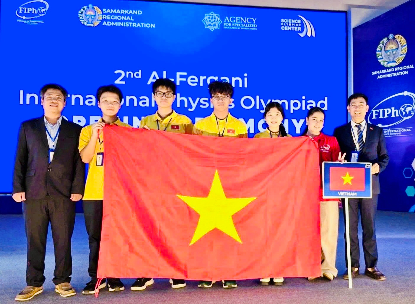 Đoàn Việt Nam tại FiPhO 2026. Ảnh: Moet