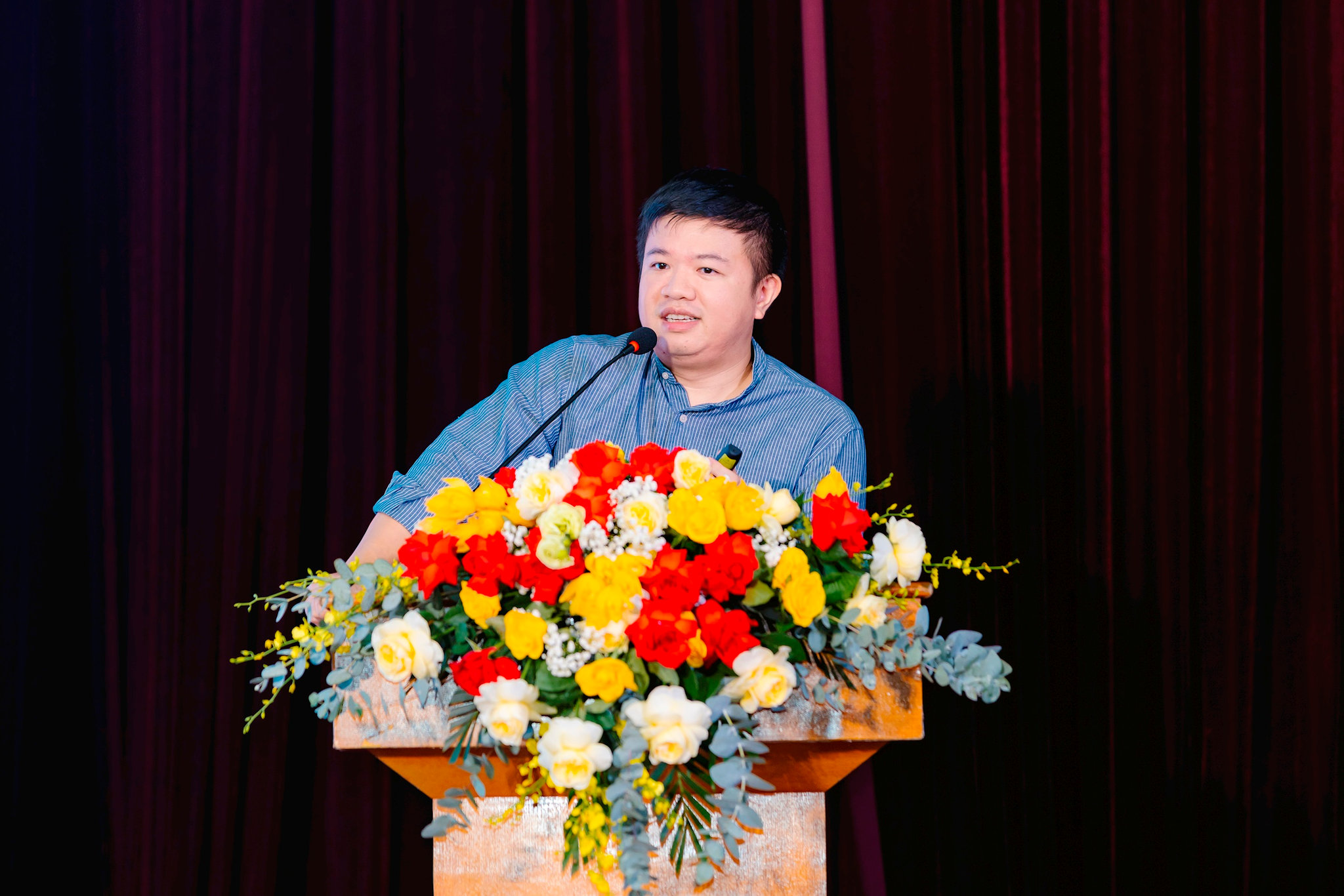 Tiến sĩ Hoàng Anh Tuấn, Phụ trách Phòng Đào tạo, Trường Quản trị và Kinh doanh (HSB), Đại học Quốc gia Hà Nội. Ảnh: ND