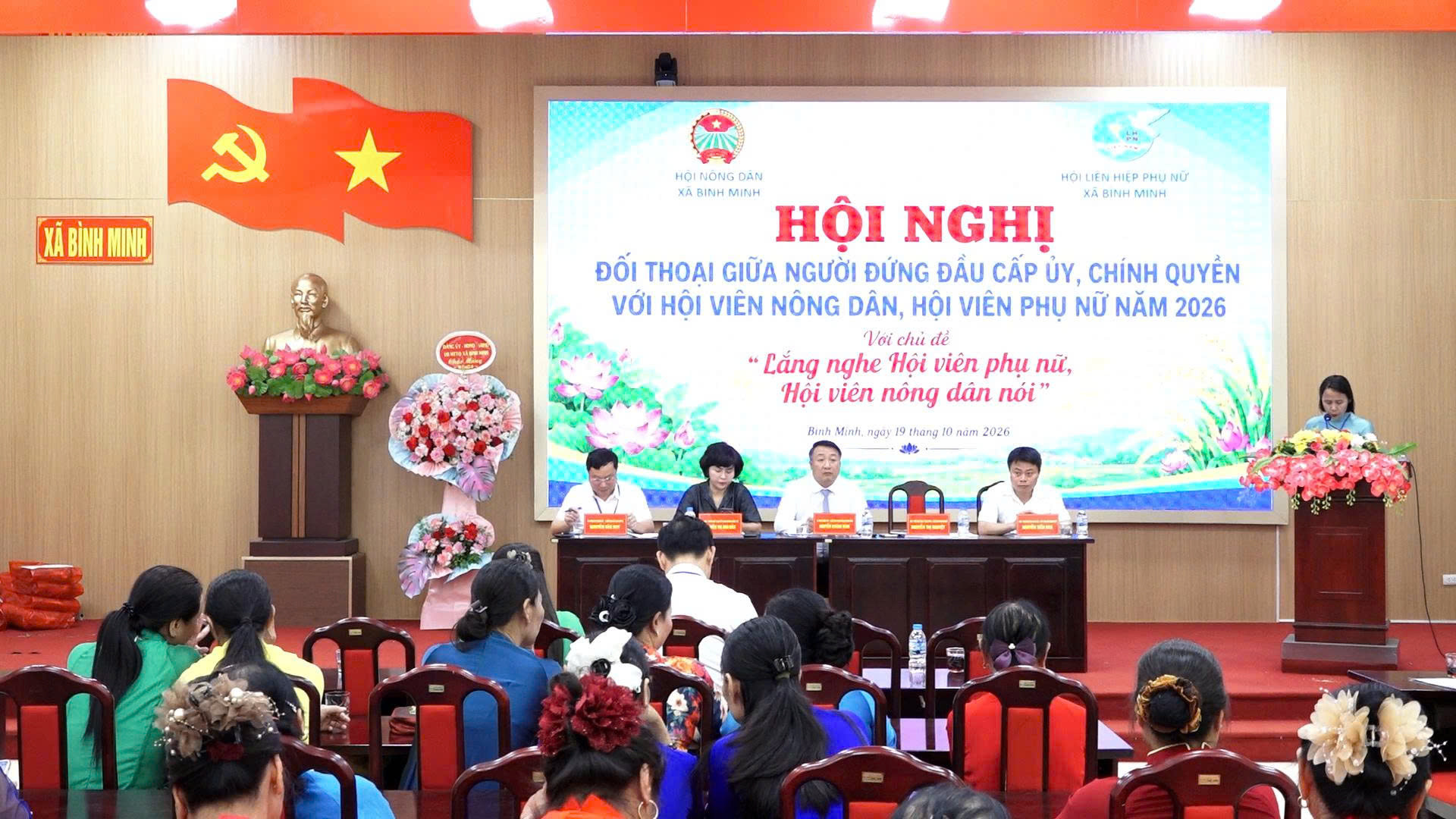 Xã Bình Minh: Đối thoại, lắng nghe, kịp thời tháo gỡ vướng mắc từ cơ sở