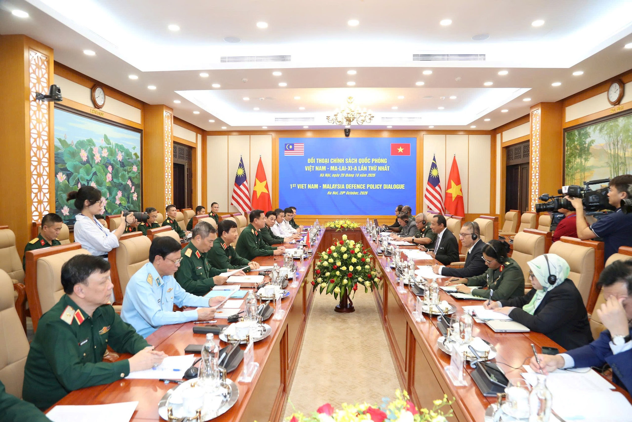Đối thoại Chính sách quốc phòng Việt Nam - Malaysia lần thứ nhất