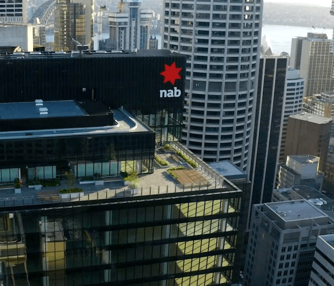 NAB dẫn đầu mảng cho vay doanh nghiệp và đứng thứ ba về cho vay thế chấp tại Australia. Ảnh: NAB