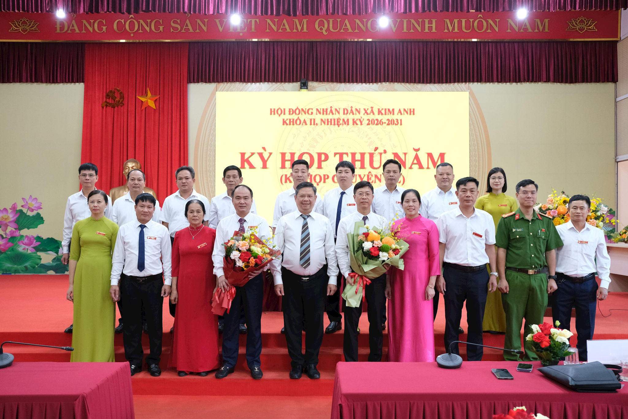 Kim Anh: Kiện toàn chức danh lãnh đạo HĐND và UBND xã nhiệm kỳ 2026 – 2031