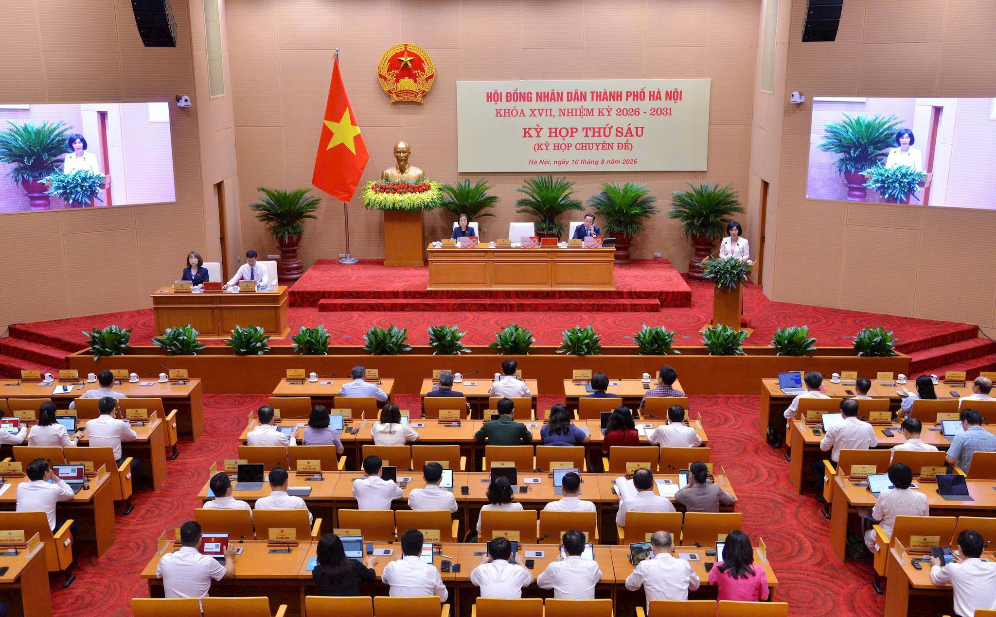Sáng 22-10, khai mạc phiên chất vấn của Thường trực HĐND thành phố Hà Nội về lĩnh vực môi trường