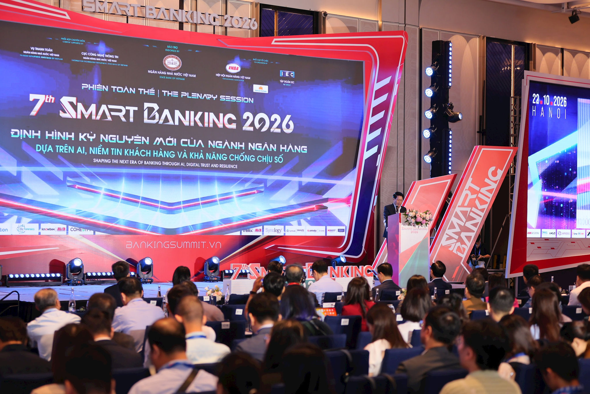 Quang cảnh hội thảo Smart Banking 2026. Ảnh: BTC