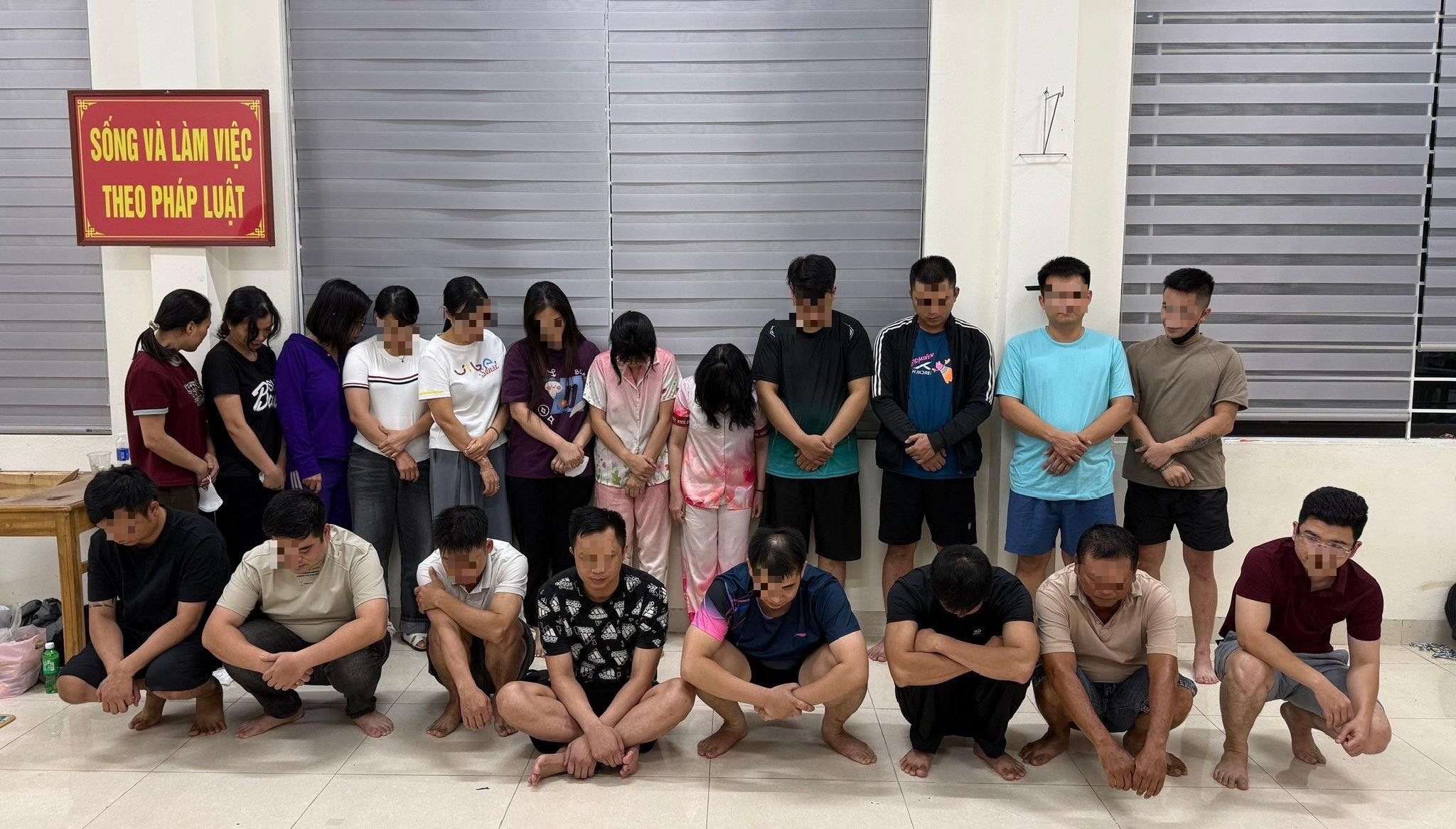 Các đối tượng trong vụ án. Ảnh: Đ.T
