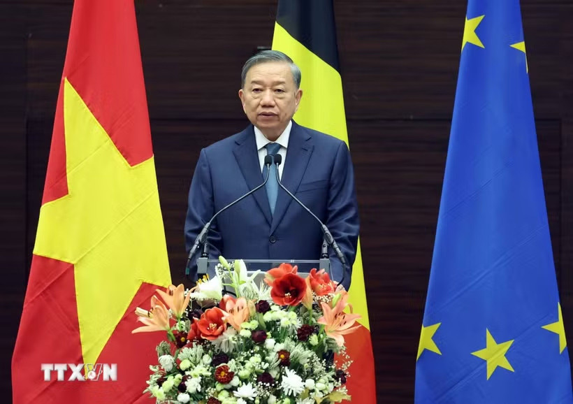 Tổng Bí thư, Chủ tịch nước Tô Lâm: Việt Nam là đối tác hàng đầu của EU tại Đông Nam Á