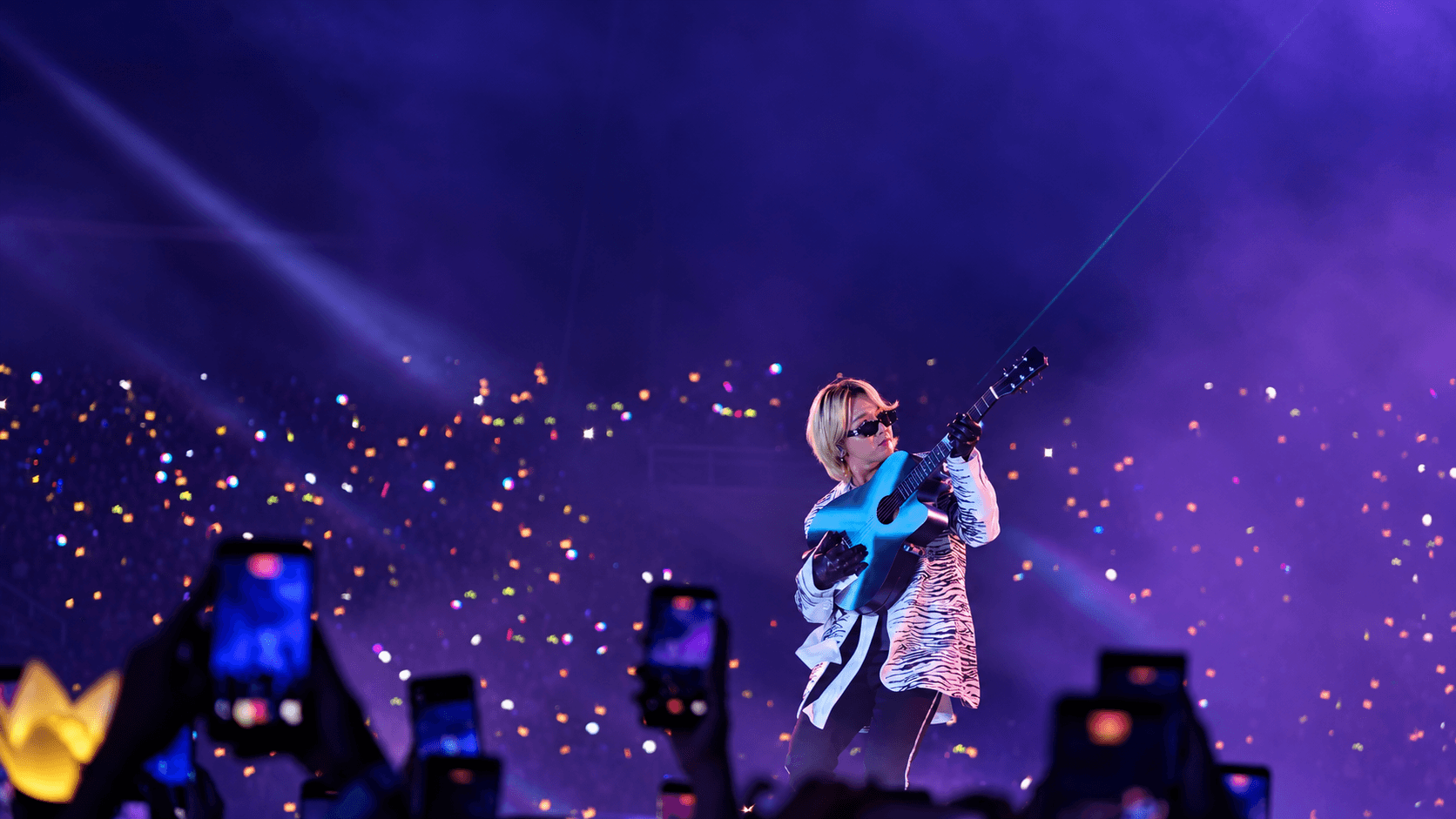 G-Dragon đầy cá tính. Ảnh: Quỳnh Phương
