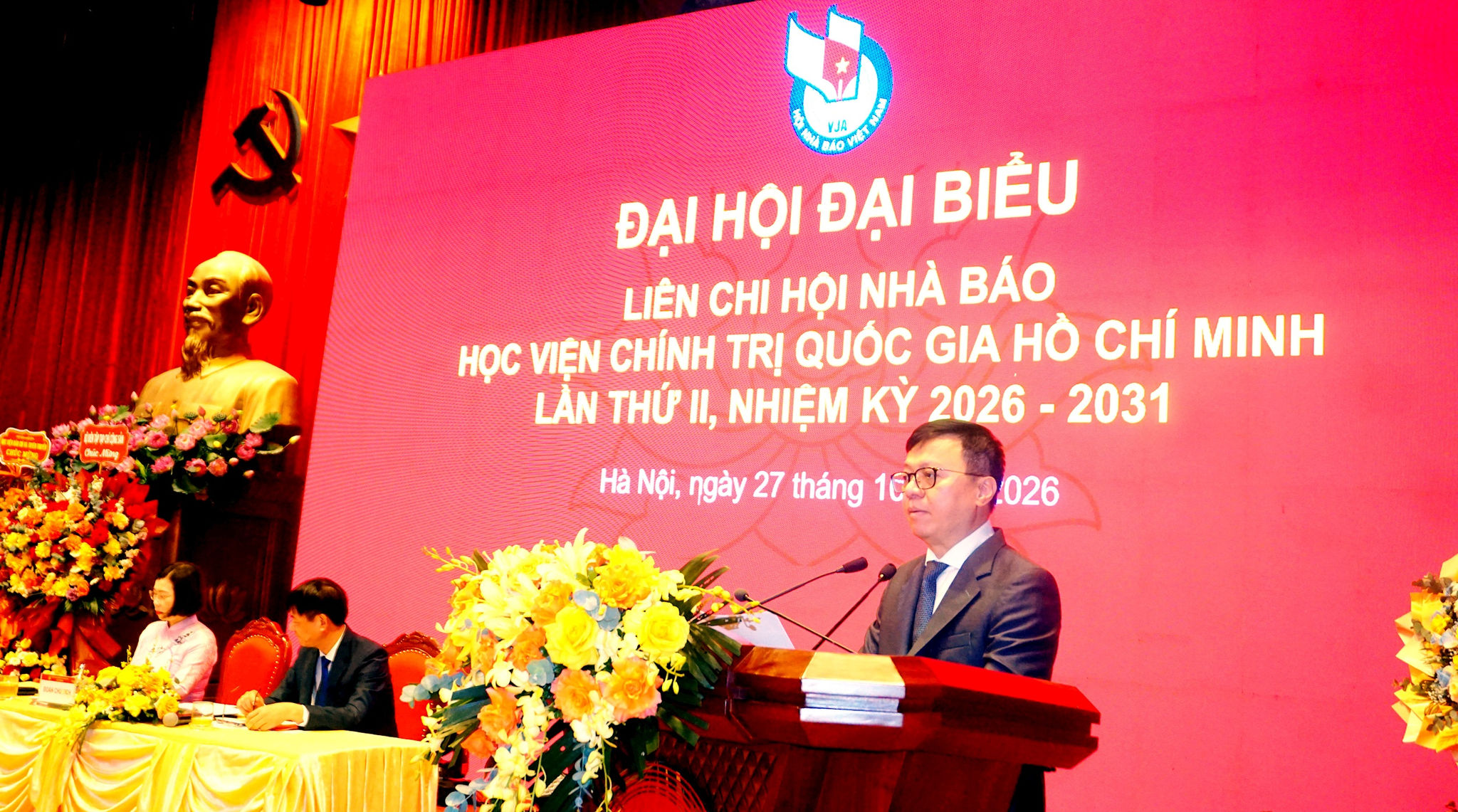 Đồng chí Lê Quốc Minh phát biểu chỉ đạo tại Đại hội. Ảnh: B.Duy