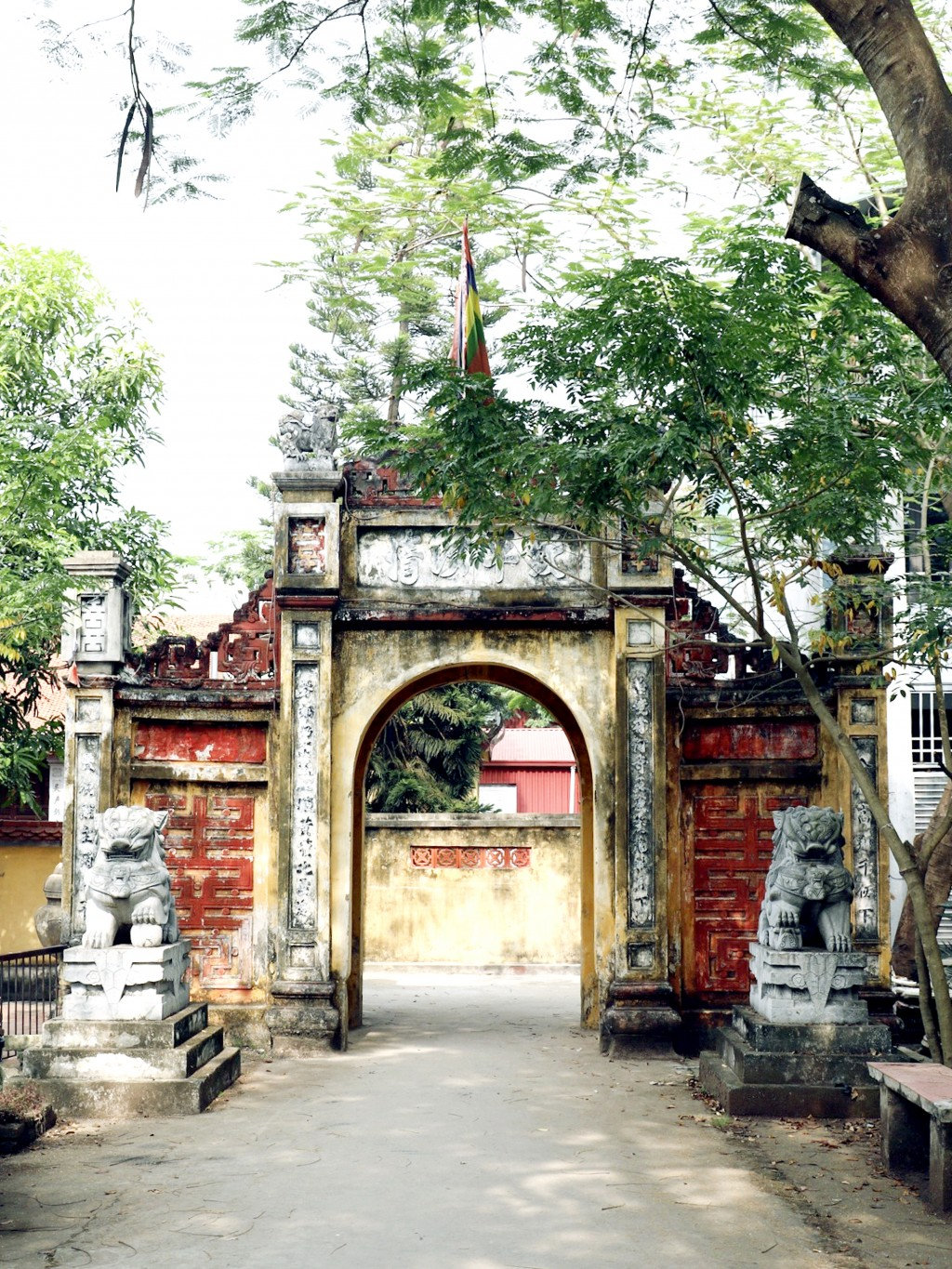 Thôn Thượng Đình, xã Thường Tín (Hà Nội) nổi tiếng với nghề làm bánh gầy. Ảnh: MT