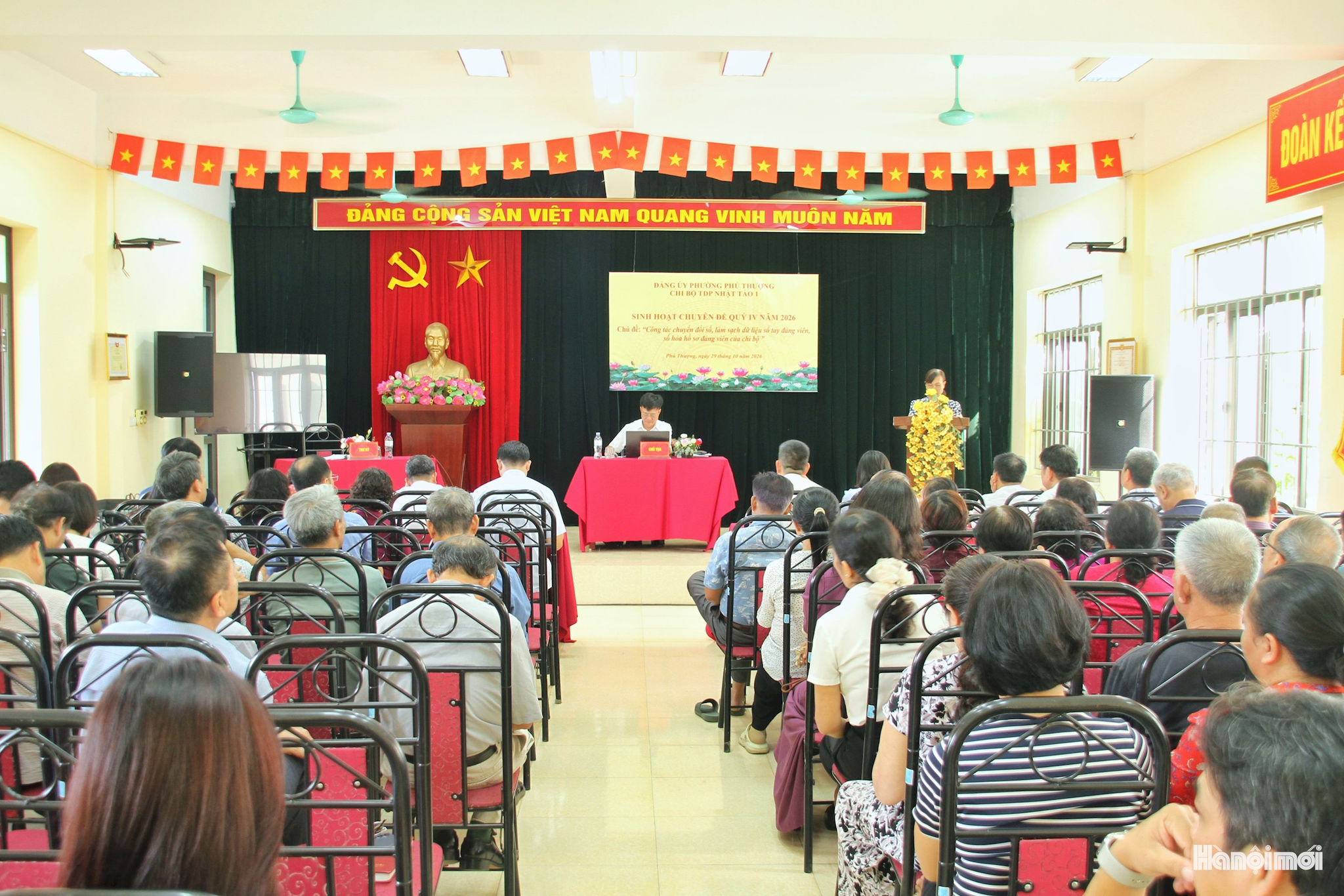 Phường Phú Thượng nâng cao hiệu quả chuyển đổi số trong công tác Đảng