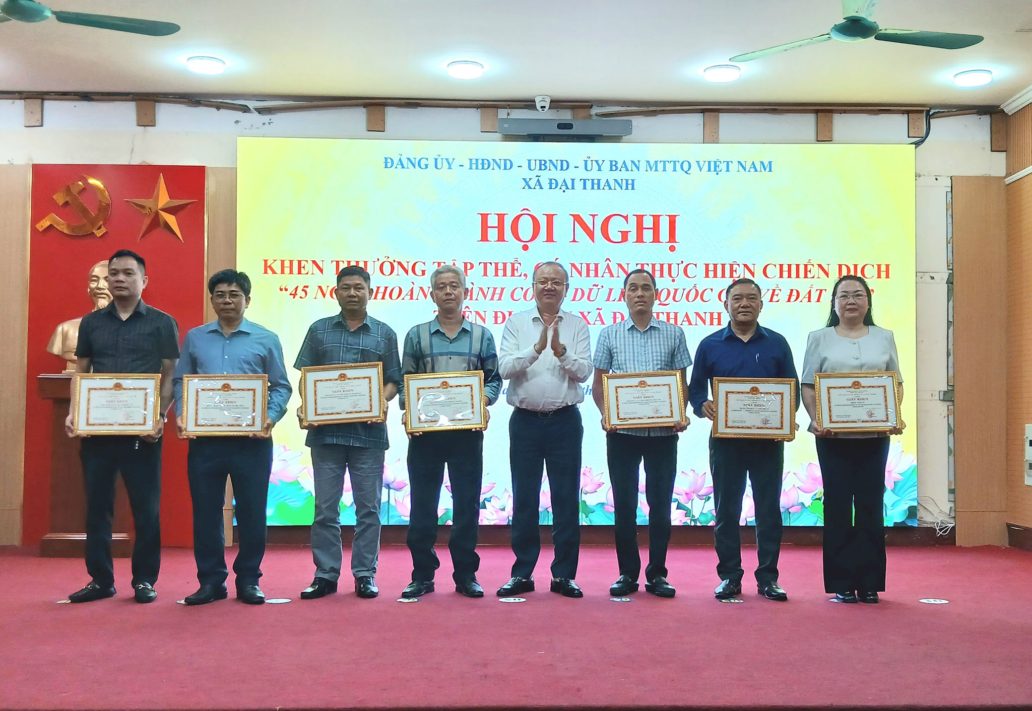 Đại Thanh: Phát huy sức mạnh toàn dân trong làm sạch dữ liệu đất đai