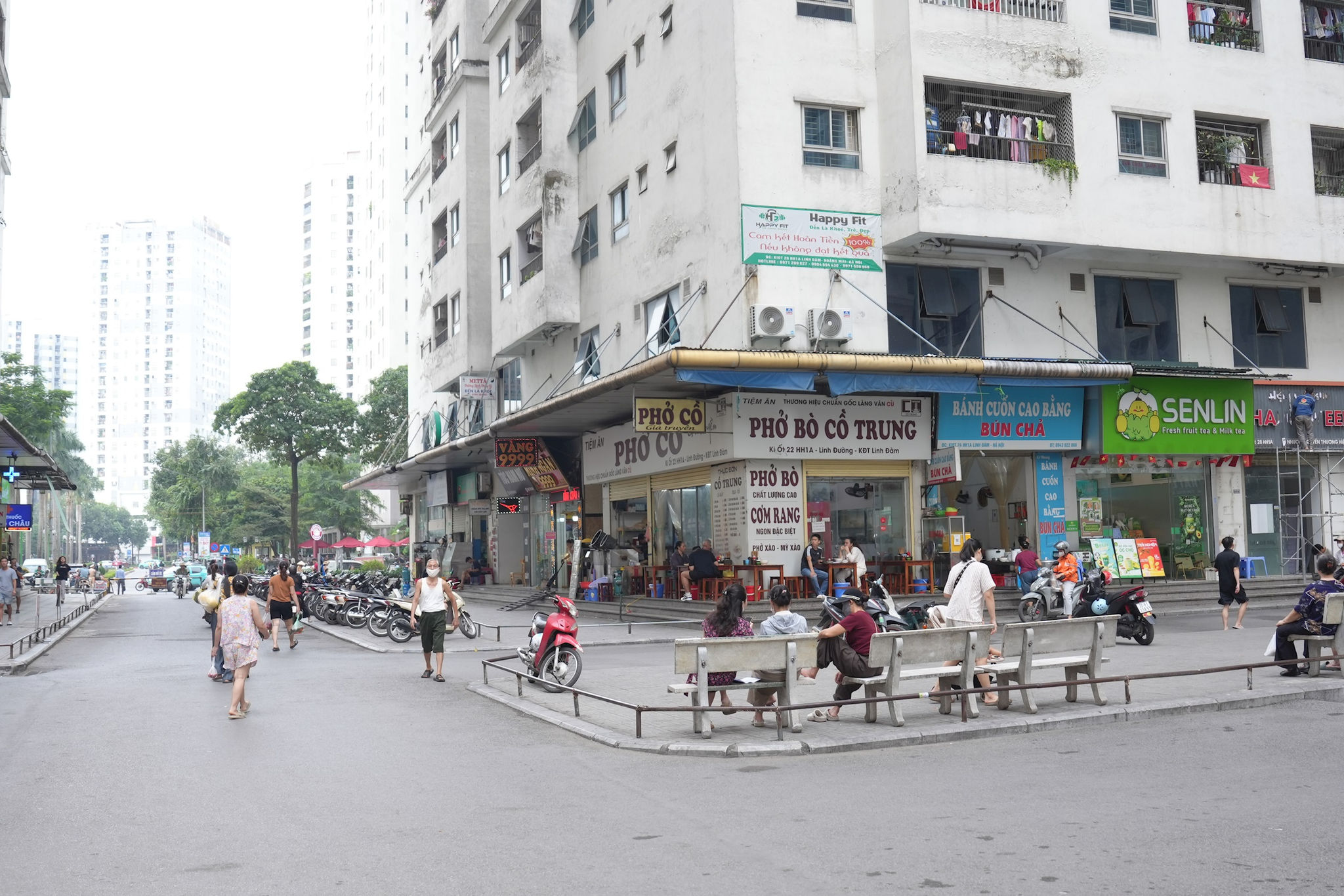 Chung cư HH Linh Đàm, phường Hoàng Liệt. Ảnh: NT