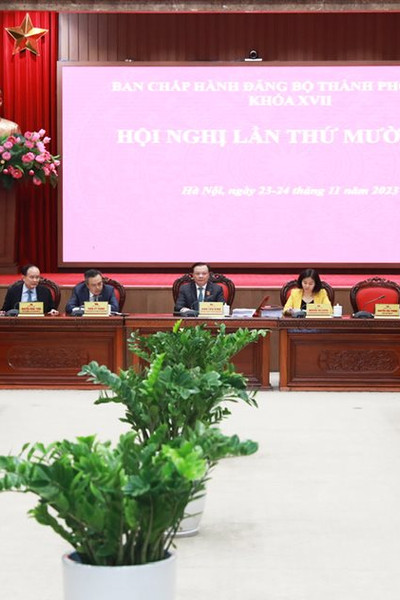 Hội nghị lần thứ mười bốn Ban Chấp hành Đảng bộ thành phố Hà Nội khoá XVII