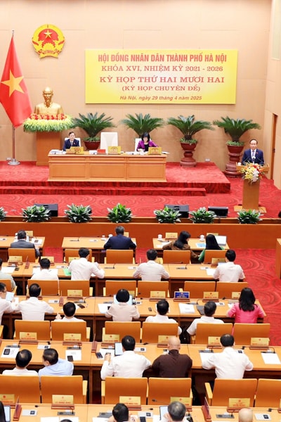 Kỳ họp thứ 22 HĐND thành phố Hà Nội