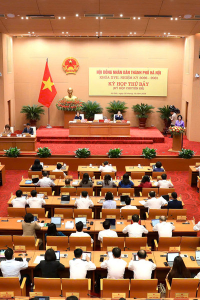 Kỳ họp HĐND thành phố Hà Nội khóa XVII