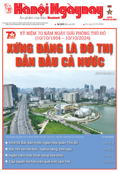 Hà Nội ngày nay - Số 309 [15/09/2024]	