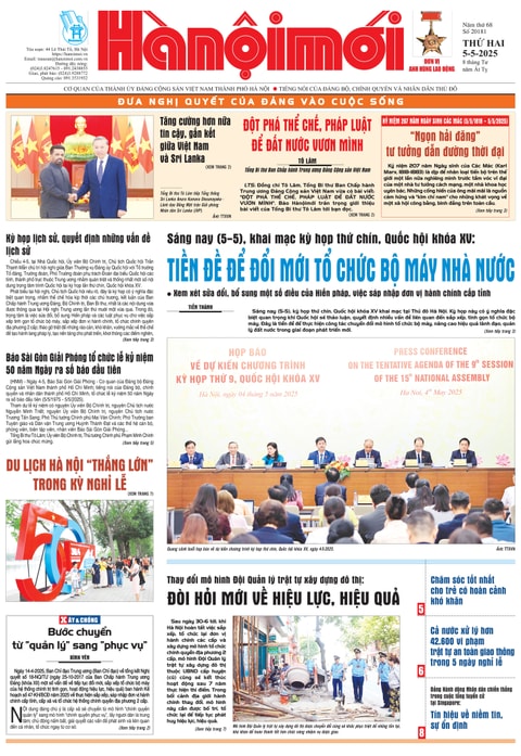 HNM Hằng ngày - Số 20181 [05/05/2025]	