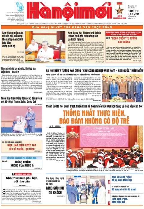 HNM Hằng ngày - Số 20190 [14/05/2025]	