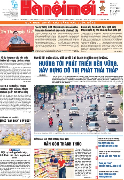 HNM Hằng ngày - Số 20251 [14/07/2025]	