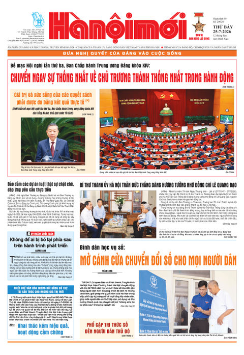 HNM Hằng ngày - Số 20620 [25/07/2026]	