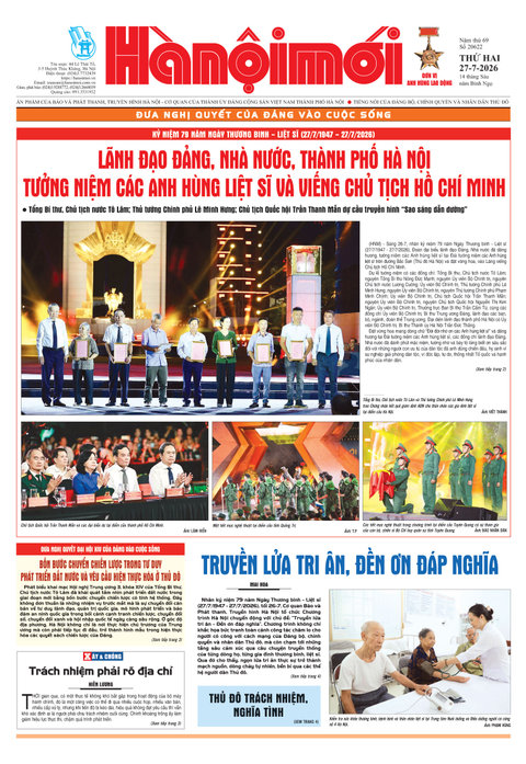 HNM Hằng ngày - Số 20622 [27/07/2026]