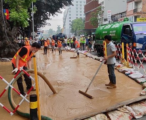 [Podcast] Xử lý khẩn cấp sự cố bùn phun tại dự án metro Nhổn - ga Hà Nội