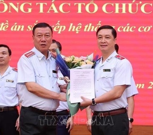 Thanh tra Chính phủ công bố các quyết định tiếp nhận, bổ nhiệm cán bộ