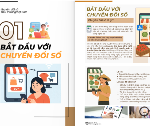 [Podcast] Sổ tay chuyển đổi số cho tiểu thương chợ truyền thống chính thức ra mắt
