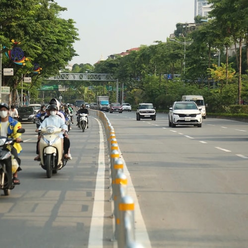 [Podcast] Đường Võ Chí Công phân làn cứng: Giảm ùn tắc, tránh va chạm