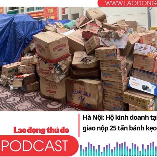Điểm những tin nổi bật tối ngày 9/7/2025: Hà Nội: Hộ kinh doanh tại La Phù tự nguyện giao nộp 25 tấn bánh kẹo, thực phẩm