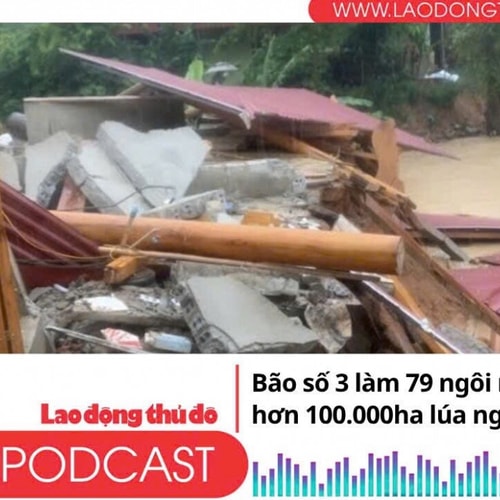 Điểm những tin nổi bật sáng ngày 23/7/2025: Bão số 3 làm 79 ngôi nhà bị tốc mái, hơn 100.000ha lúa ngập úng