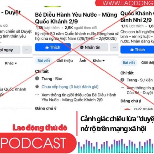 Điểm những tin nổi bật sáng ngày 1/8/2025: Cảnh giác chiêu lừa "duyệt binh nhí 2/9" đang nở rộ trên mạng xã hội