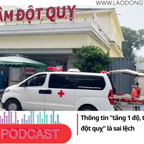Điểm những tin nổi bật sáng ngày 5/8/2025: Thông tin "tăng 1 độ, tăng 10% nguy cơ đột quỵ" là sai lệch