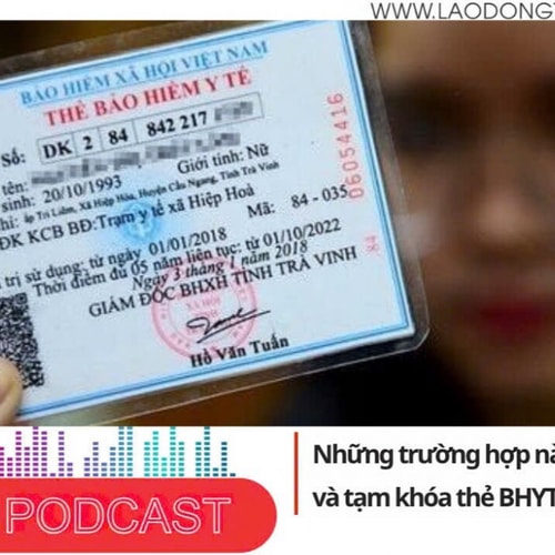 Những trường hợp nào sẽ bị thu hồi và tạm khóa thẻ BHYT