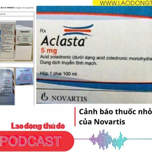 Điểm những tin nổi bật sáng ngày 19/9/2025: Cảnh báo thuốc nhỏ mắt nghi giả của Novartis