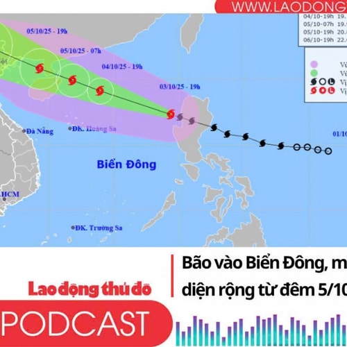 Điểm những tin nổi bật sáng ngày 4/10/2025: Bão vào Biển Đông, miền Bắc mưa lớn diện rộng từ đêm 5/10