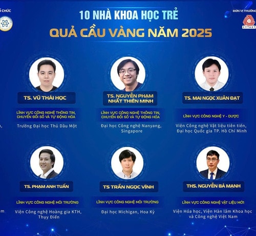 [Podcast] Tin tức ngày 15-10: Vinh danh 10 nhà khoa học trẻ nhận Giải thưởng Quả Cầu Vàng 2025