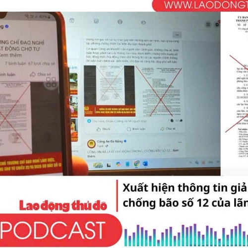 Điểm những tin nổi bật tối ngày 22/10/2025: Xuất hiện thông tin giả mạo về chỉ đạo chống bão số 12 của lãnh đạo Đà Nẵng
