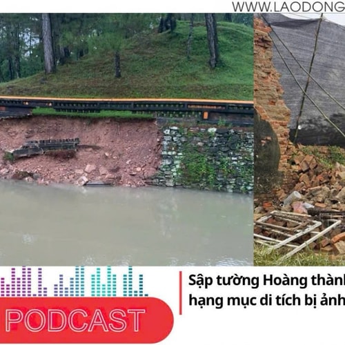 Điểm những tin nổi bật tối ngày 4/11/2025: Sập tường Hoàng thành Huế, nhiều hạng mục di tích bị ảnh hưởng do mưa lũ