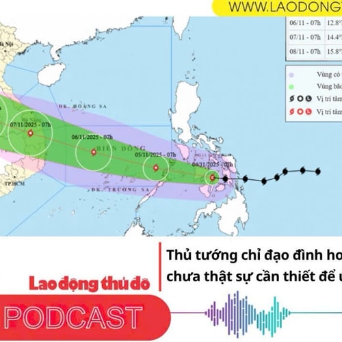 Điểm những tin nổi bật tối ngày 6/11/2025: Thủ tướng chỉ đạo đình hoãn các cuộc họp chưa thật sự cần thiết để tập trung ứng phó bão Kalmeagi