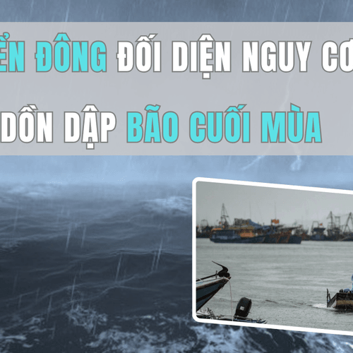 Biển Đông đối diện nguy cơ dồn dập bão cuối mùa