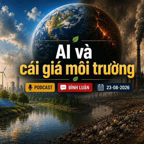 PODCAST bình luận cuối tuần: AI và cái giá môi trường