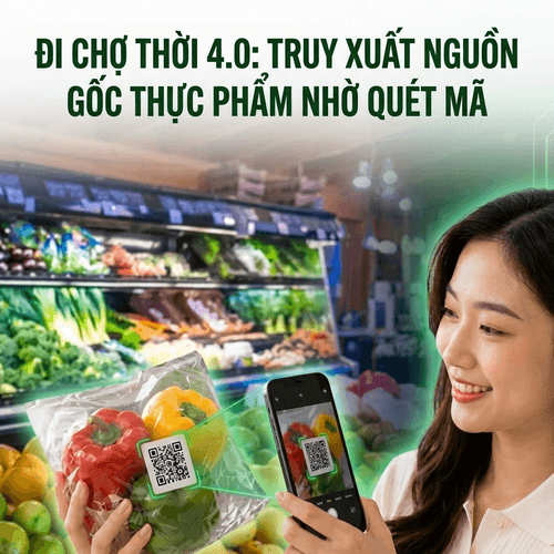 [Podcast] Đi chợ thời 4.0: truy xuất nguồn gốc thực phẩm nhờ quét mã