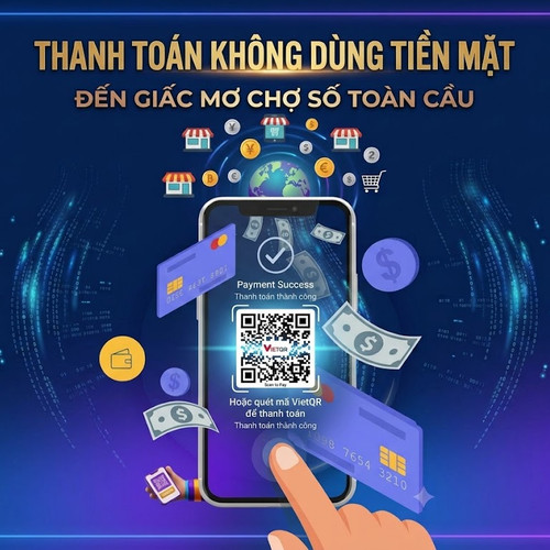 [Podcast] Từ thanh toán không dùng tiền mặt đến giấc mơ chợ số toàn cầu