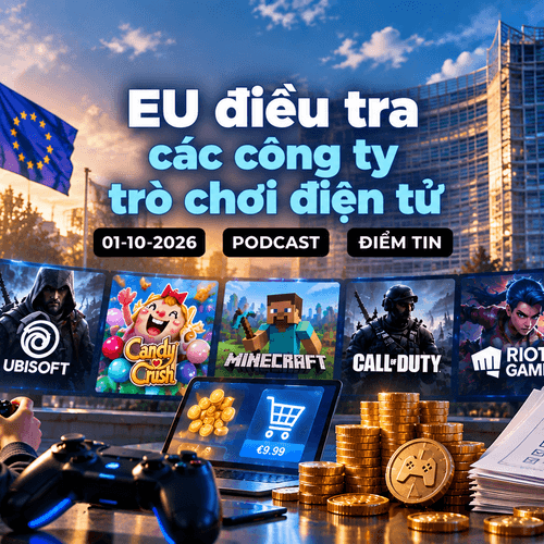 [PODCAST] Tin tức thế giới ngày 1-10: EU điều tra các công ty trò chơi điện tử