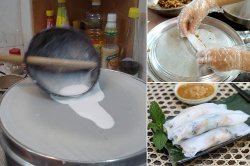 Đông về nhớ bánh cuốn nóng
