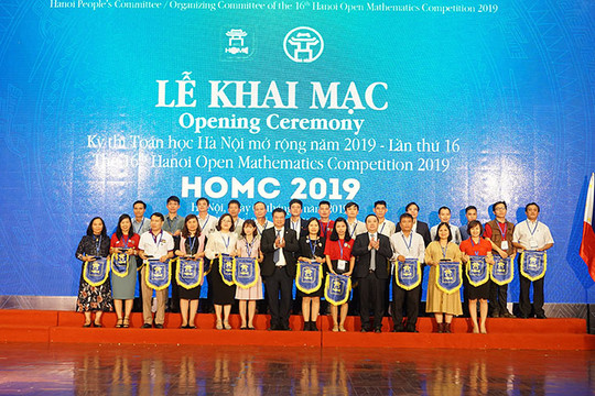 Khai mạc kỳ thi toán học Hà Nội mở rộng lần thứ 16
