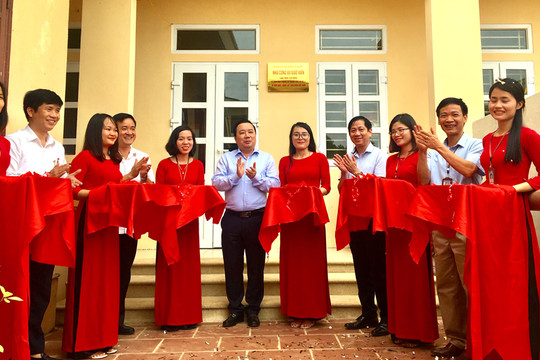 Trường Trung học phổ thông Minh Quang (Ba Vì) có thêm nhà công vụ giáo viên