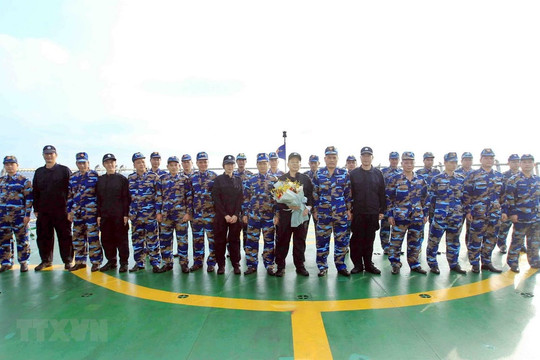 Cảnh sát biển Việt-Trung bắt đầu kiểm tra liên hợp nghề cá Vịnh Bắc Bộ