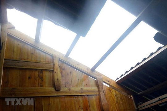 Yên Bái: Hơn 200 ngôi nhà tại Trấn Yên bị hư hỏng, tốc mái do mưa lốc